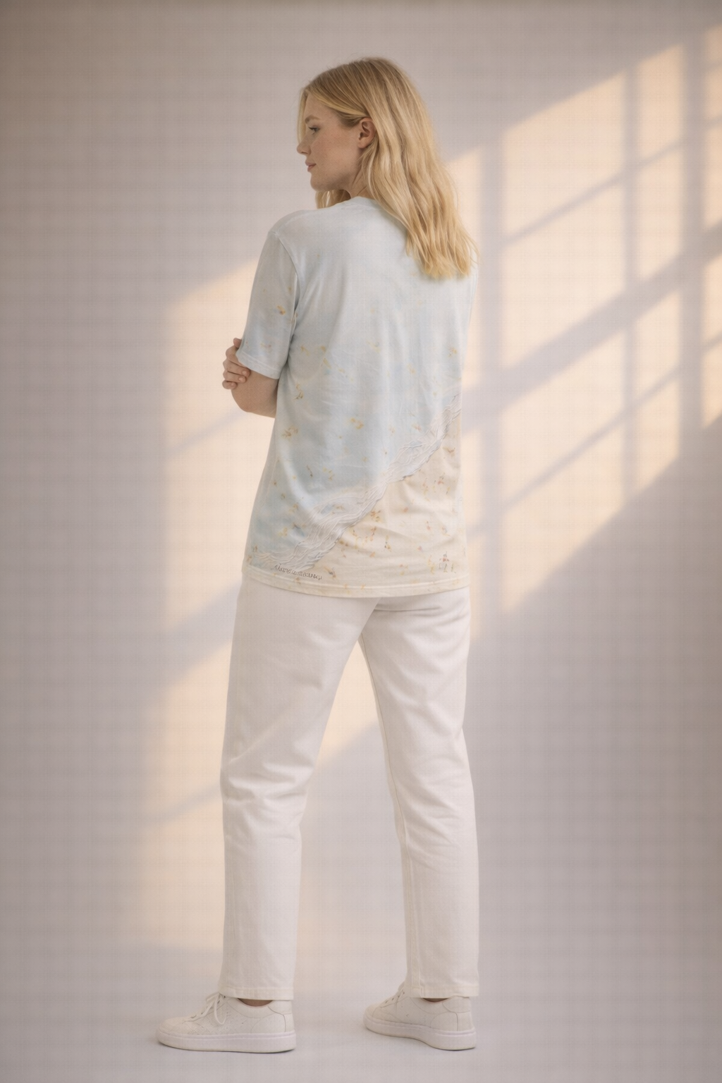 Beach_All-over_print_T-Shirt Artograph Alina Sellig