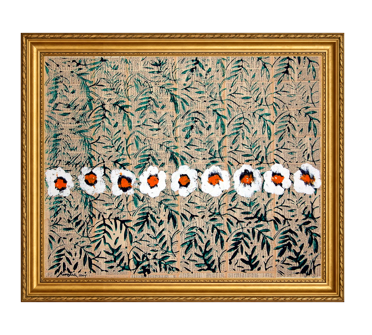 Book flowers All-over print T-Shirt