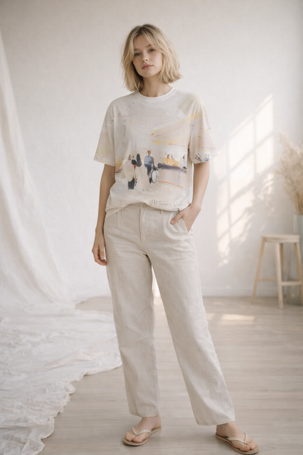 Piazza San Michele All-over print T-Shirt