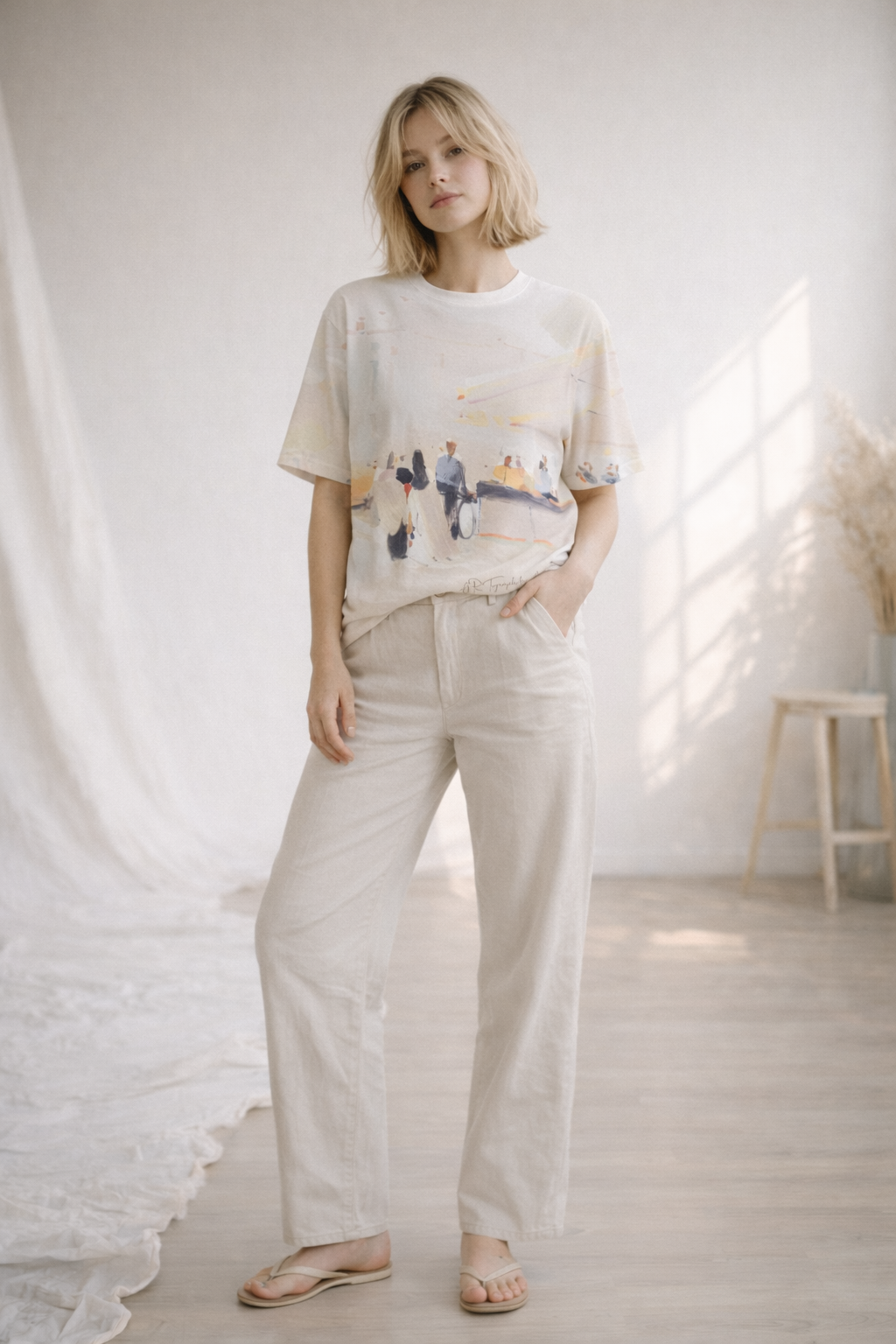 Piazza San Michele All-over print T-Shirt