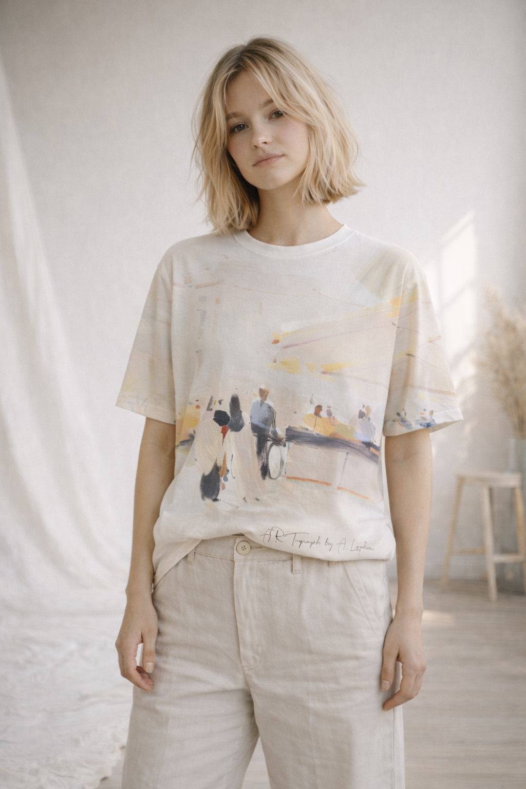 Piazza San Michele All-over print T-Shirt