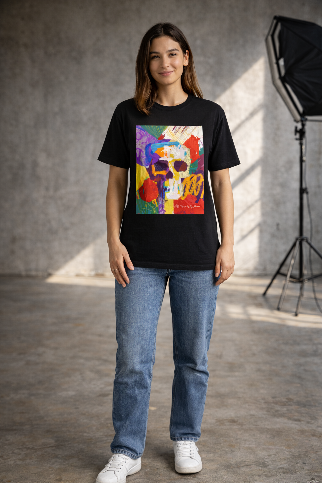 Skull and Tulips T-Shirt