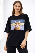 Fisheye cat T-Shirt