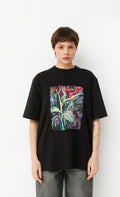 Flowers T-Shirt Artograph by Alexandra Sirby
