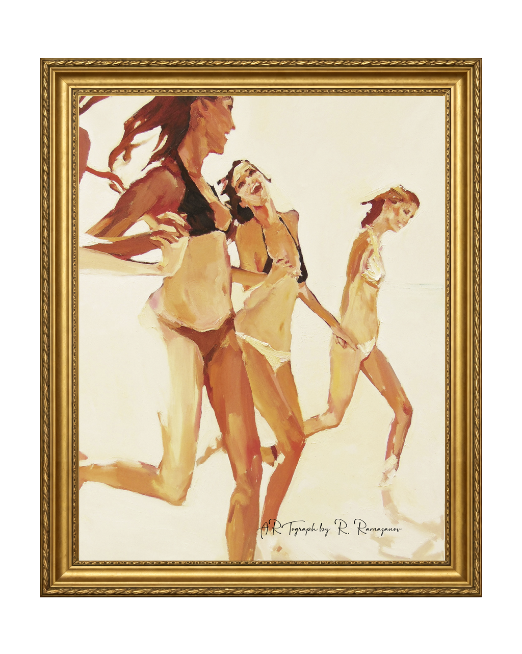 Happy on the beach T-Shirt