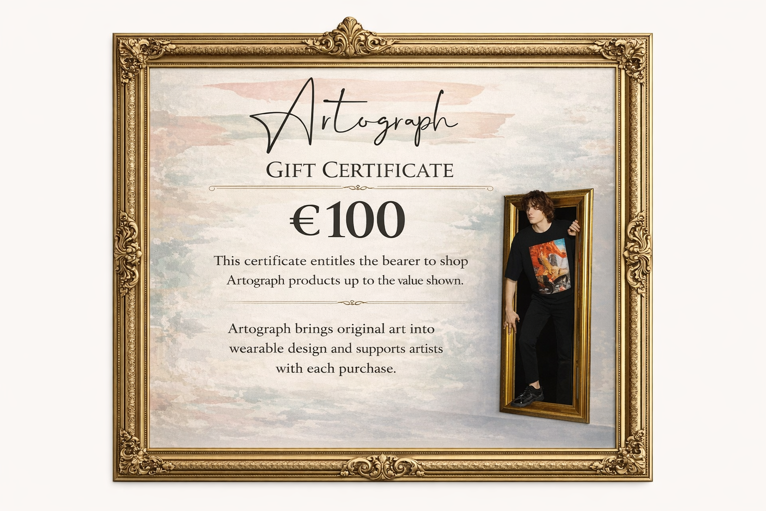 Your gift certificate