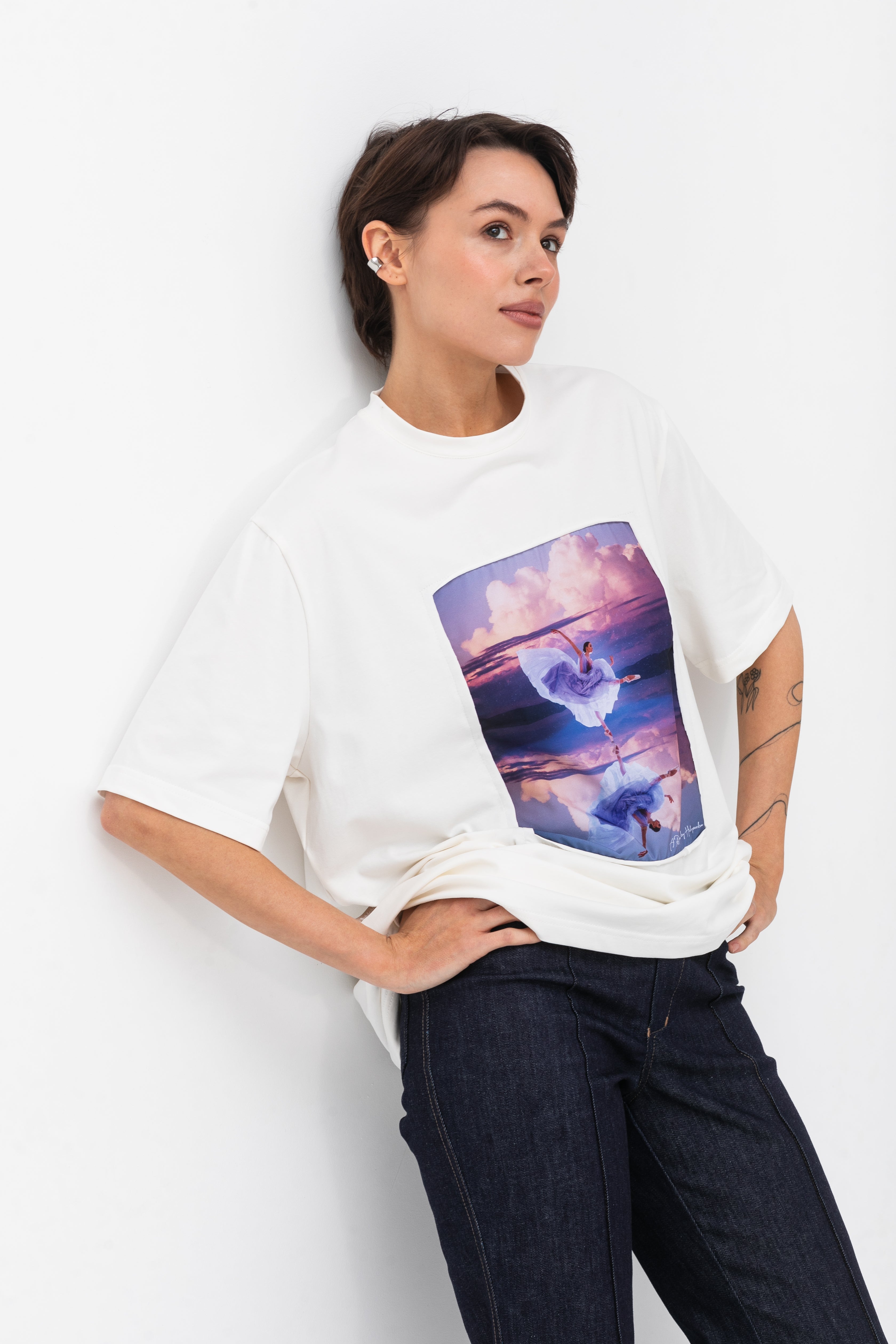 Dans op elke mooie plek T-shirt