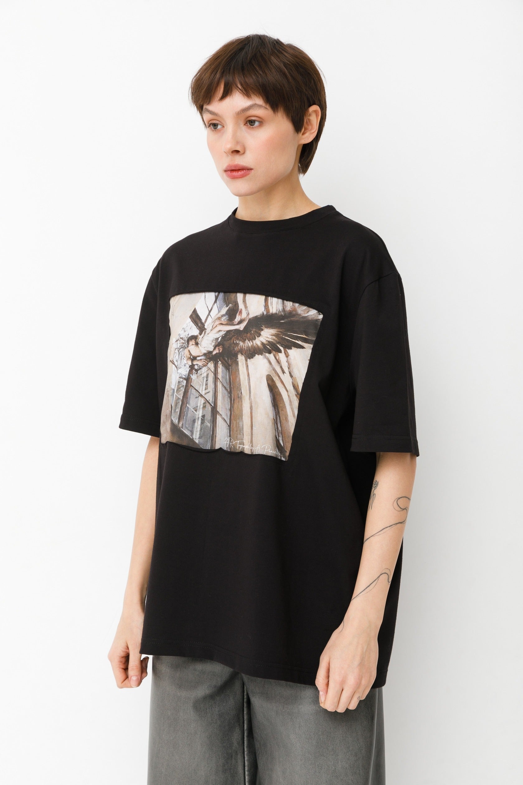 Icarus T-Shirt Black