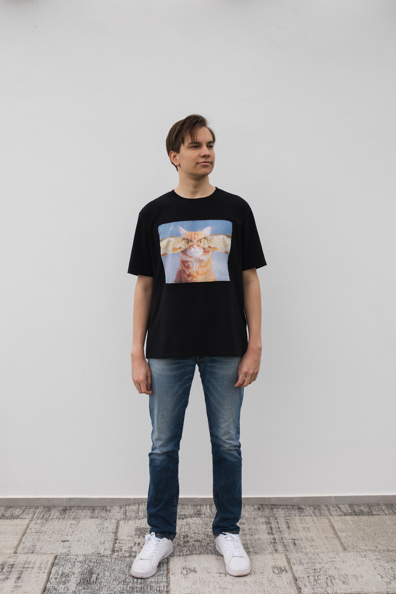 Fisheye cat T-Shirt