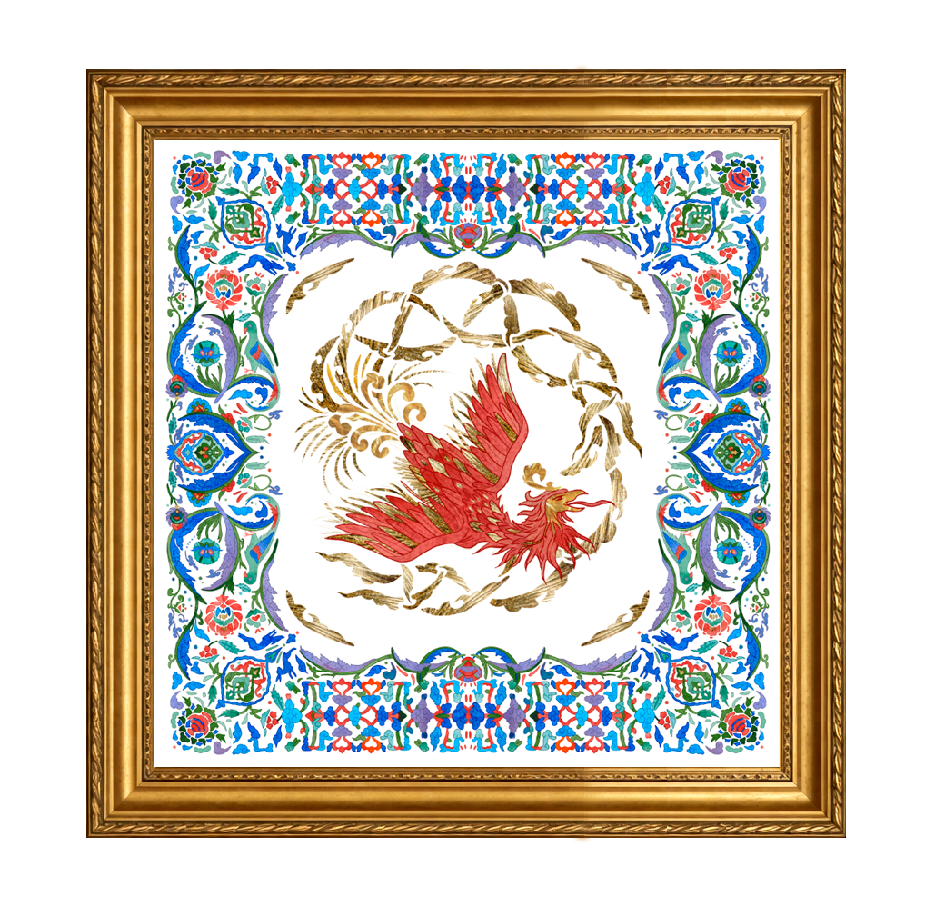 Simurgh at Dawn All-over print T-Shirt