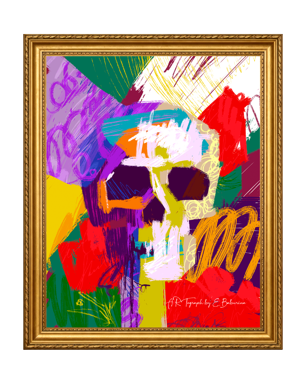 Skull and Tulips T-Shirt