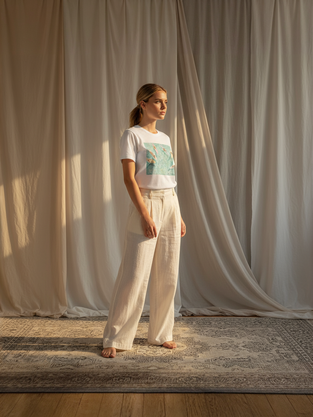 Waiting for waves T-Shirt